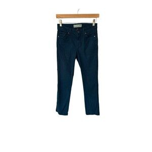 CJ Cookie Johnson Faith Straight Women’s 25 Blue Teal Stretch Lyocell Jeans